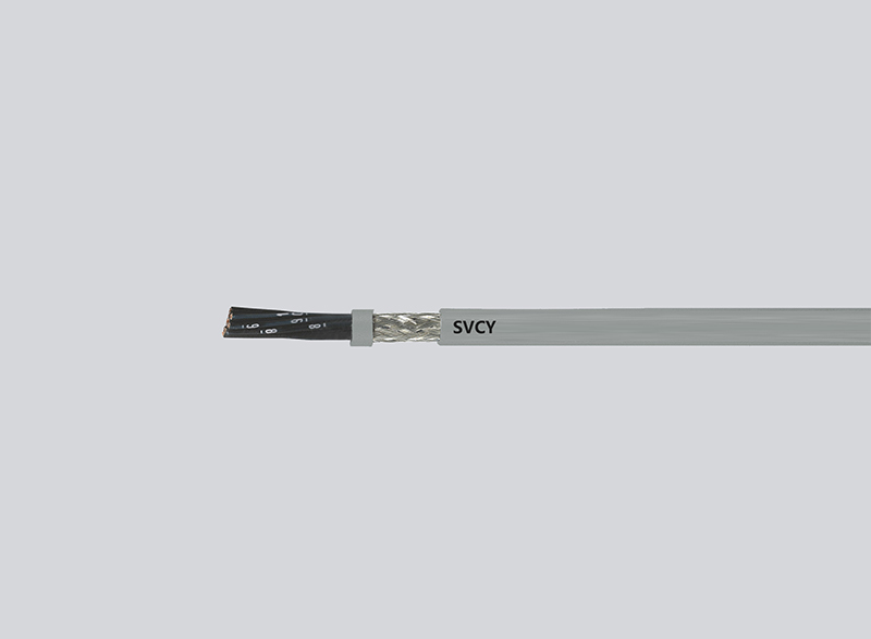 SVCY  經(jīng)濟型PVC護套拖鏈專用屏蔽...